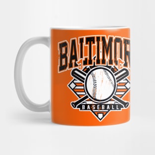 Vintage Baltimore Baseball Mug